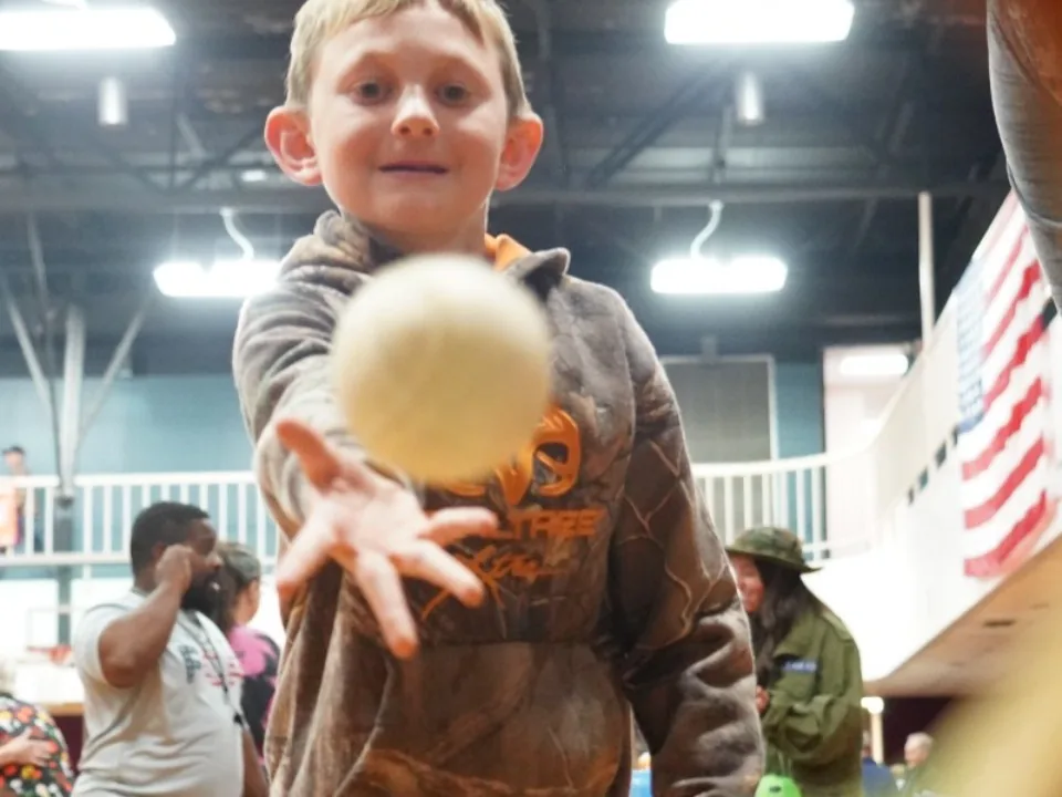 Kids playing together at First Baptist Church Huntsville